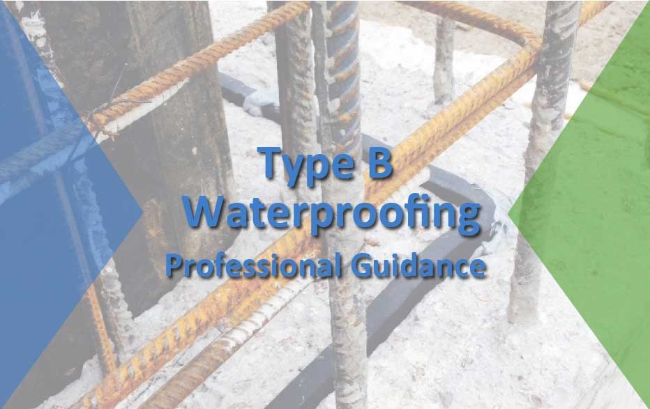 Types Of Waterproofing - A, B & C - Structural & Below Ground - PCA